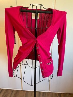 Hollister Hot Pink Women's Cardigan